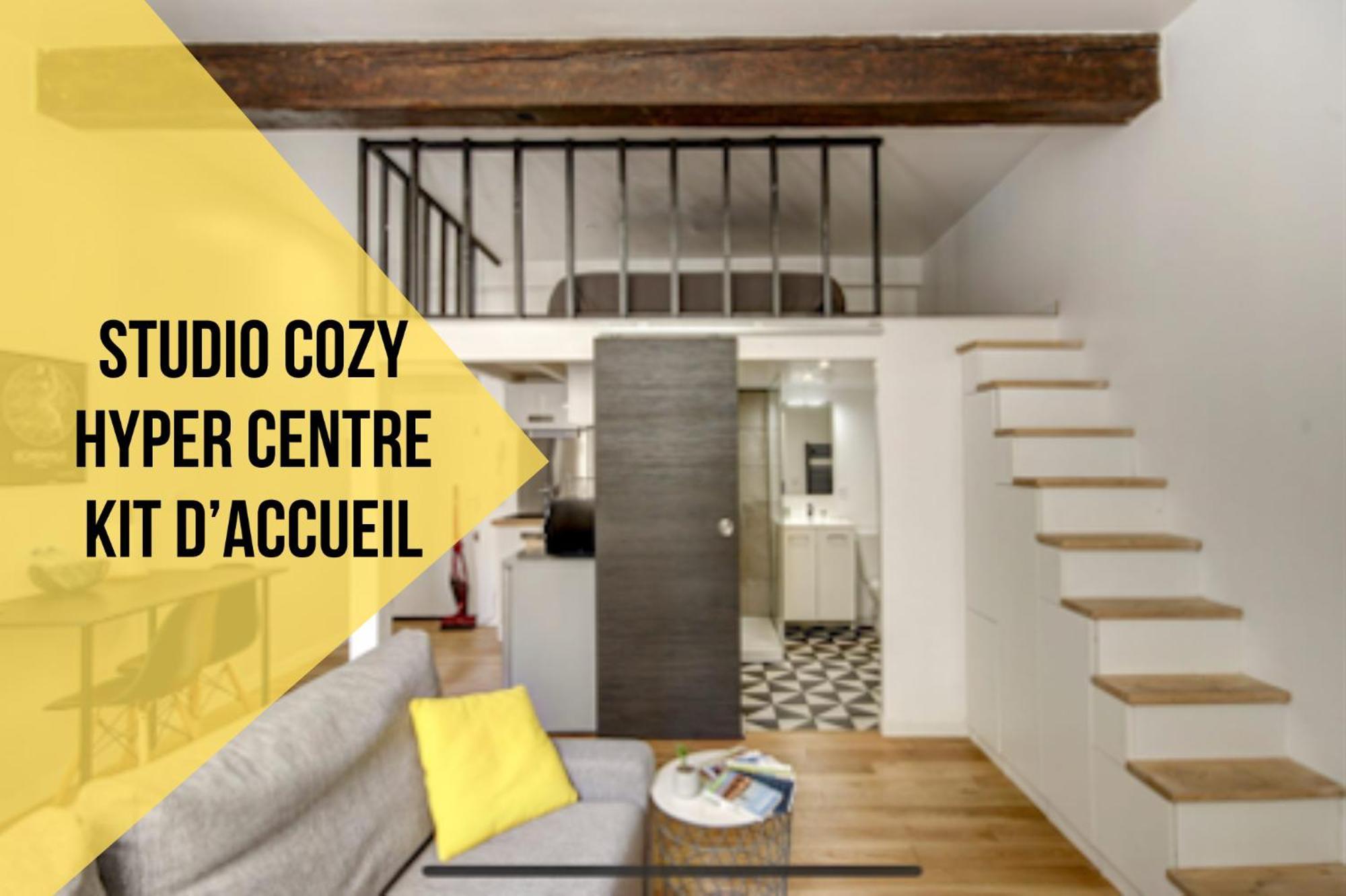 Charmant Studio Loft Au Coeur De Bordeaux Exterior photo